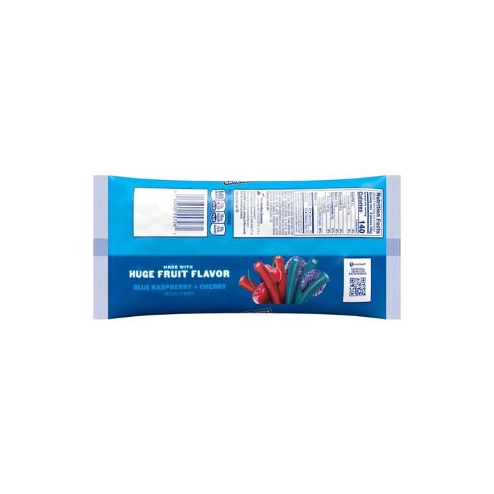 Jolly Rancher Ropes Blue Raspberry and Cherry Flavored Candy, Bag 10 oz