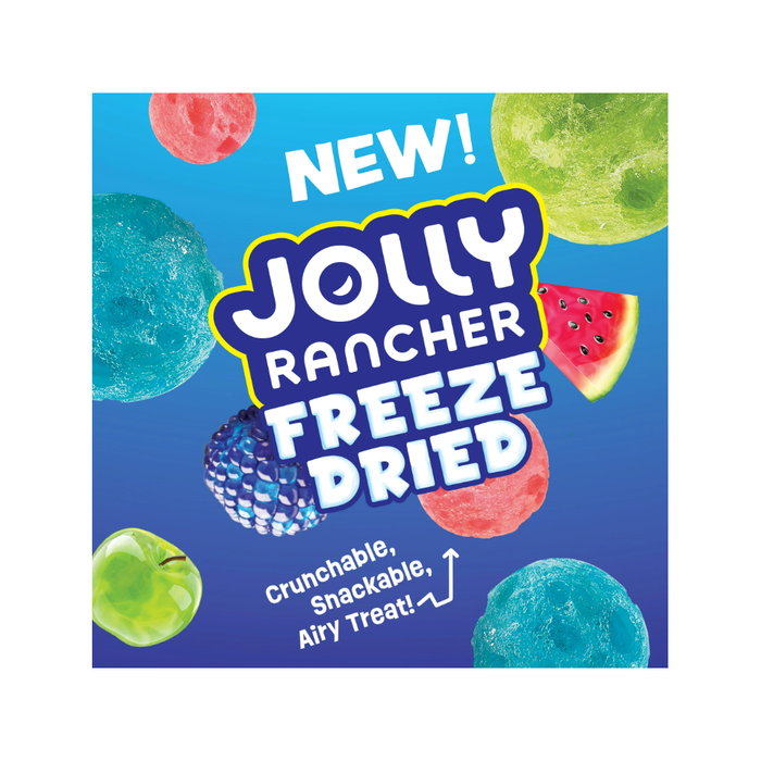 Jolly Rancher Freeze Dried Original Fruit Flavored Candy, Bag 3.1 oz