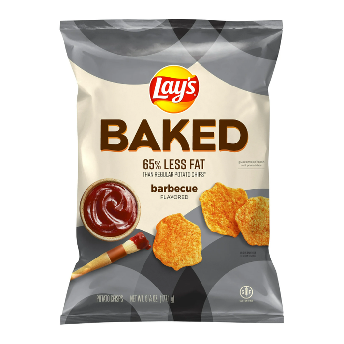 Lay's Baked Gluten-Free Barbecue Potato Crisps, 6.25 oz Bag