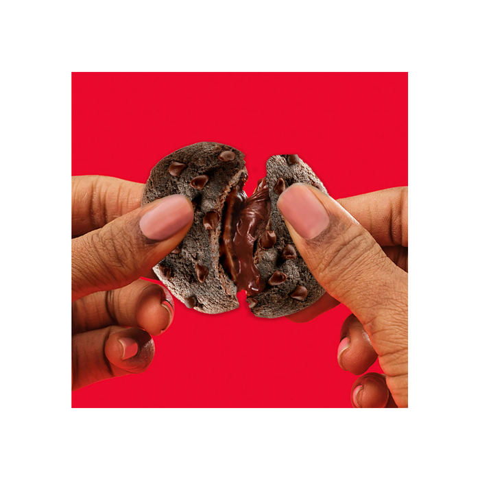 CHIPS AHOY! Chewy Chocolatey Hershey's Fudge Filled Soft Chocolate Chip Cookies, Family Size, 14.85 oz