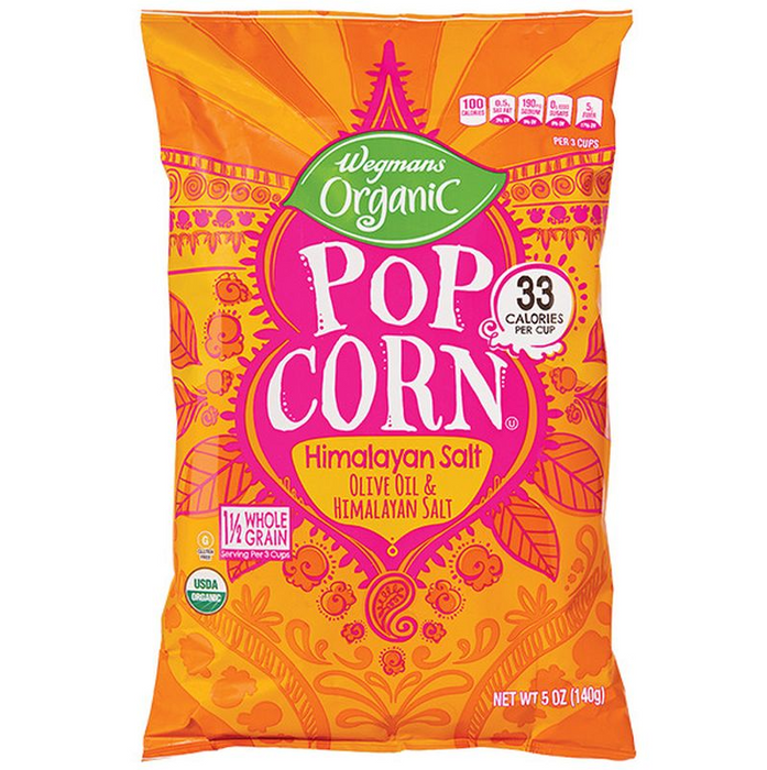 Wegmans Organic Himalayan Salt Popcorn