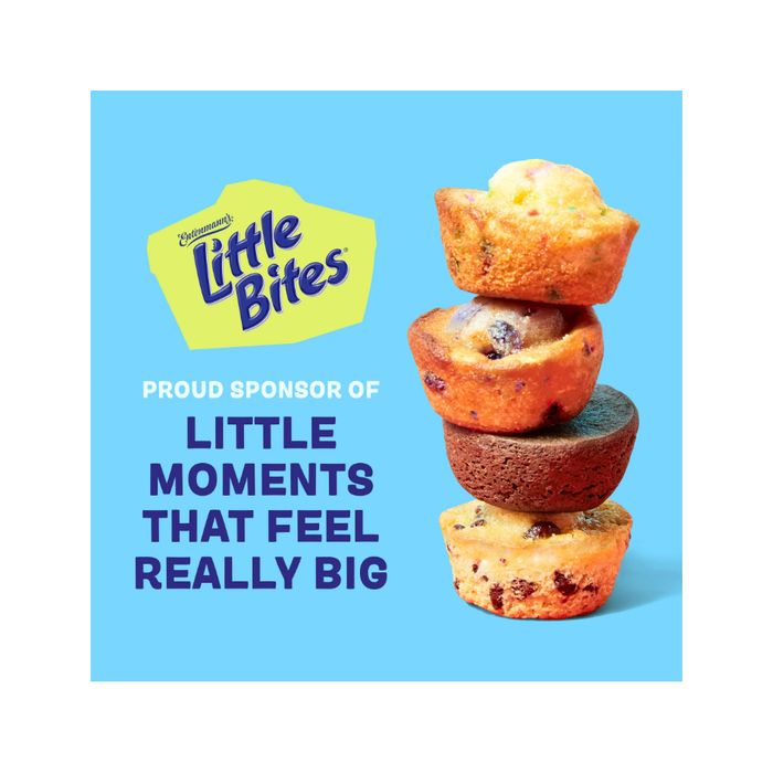 Entenmann's Little Bites Blueberry Mini Muffins, 5 Pouches, 8.25 oz Box