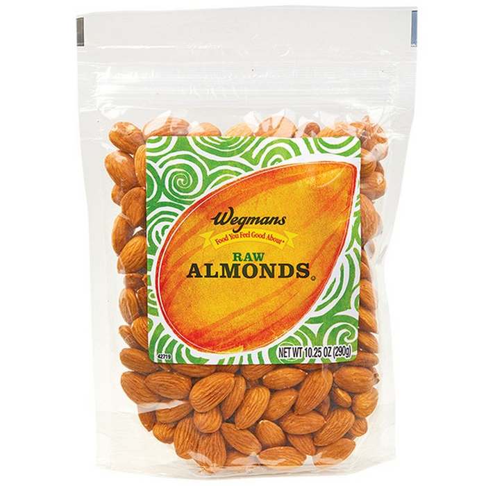 Wegmans Raw Almonds 10.25 OZ