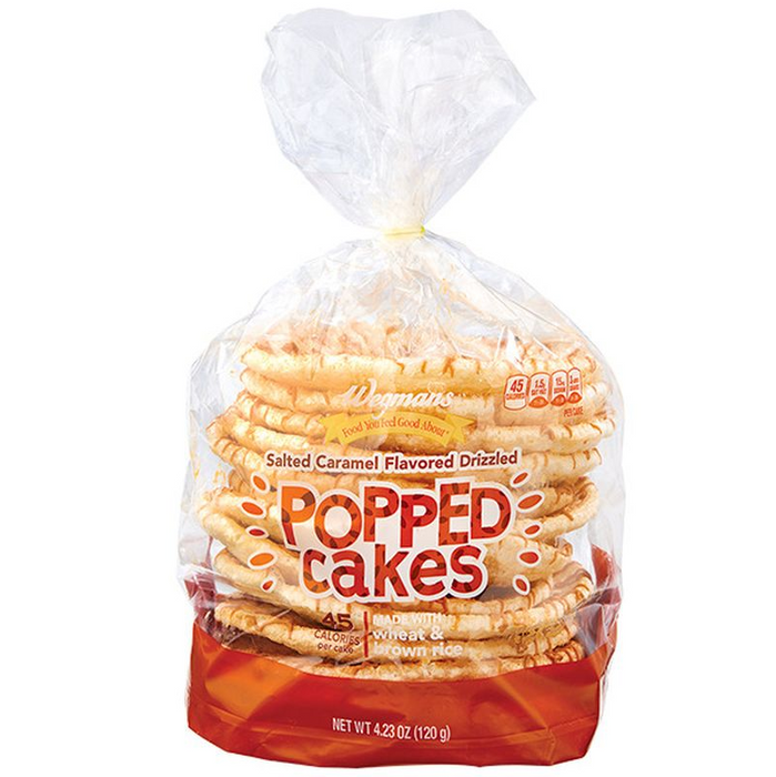 Wegmans Salted Caramel Flavored Drizzled Popped Cakes