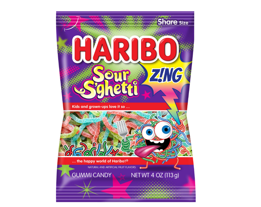 Haribo of America Sour S'ghetti 4 oz