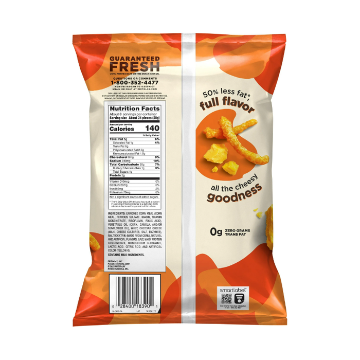 Cheetos Baked Gluten-Free Crunchy Cheese Flavored Snacks, 7.625 oz Bag