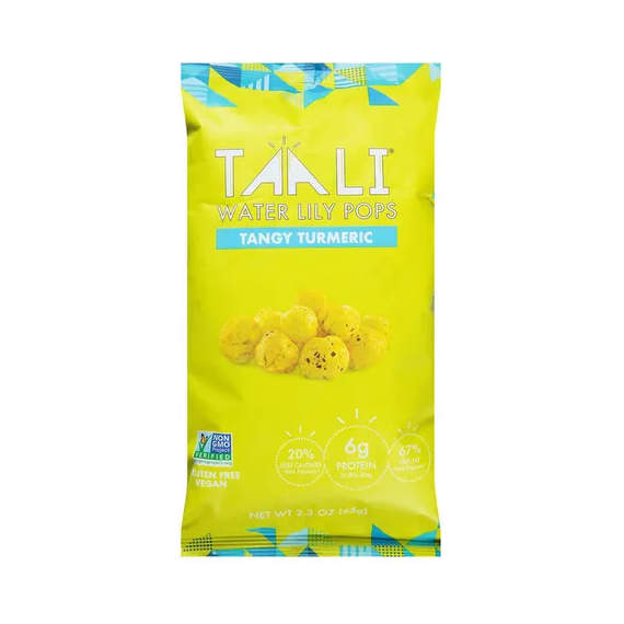 Taali Water Lily Pops, Tangy Turmeric 2.3 oz