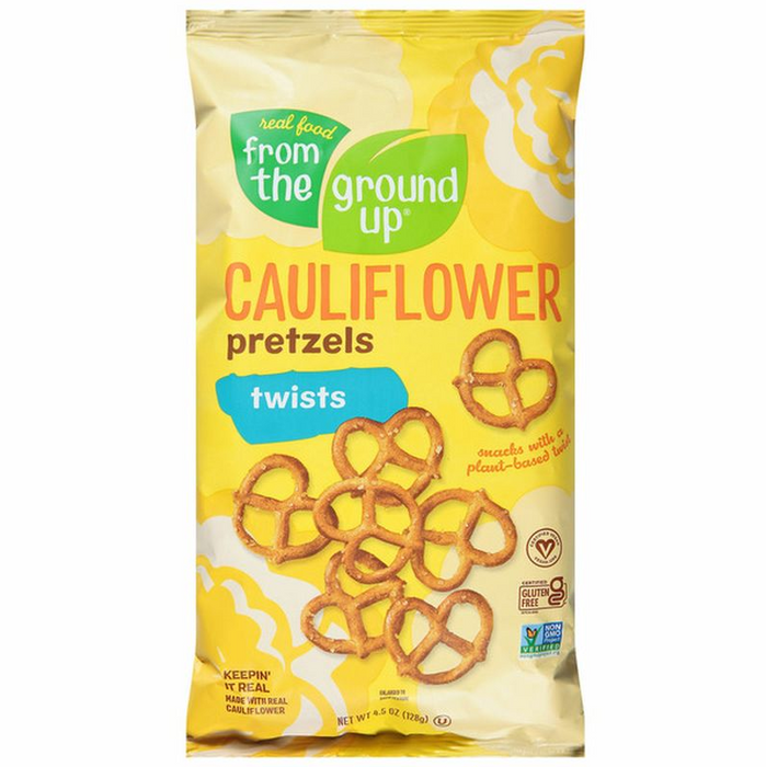 From The Ground Up Cauliflower Pretzel Twists 4.5 oz