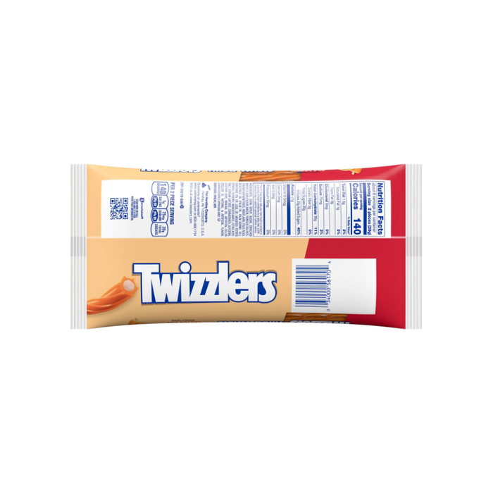 Twizzlers Filled Twists Orange Cream Pop Flavored Licorice Style Candy, Bag 11 oz