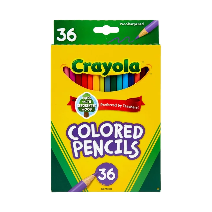 Crayola Colored Pencils, Vibrant Colors, Sharpened, Adult Coloring, 100  Count