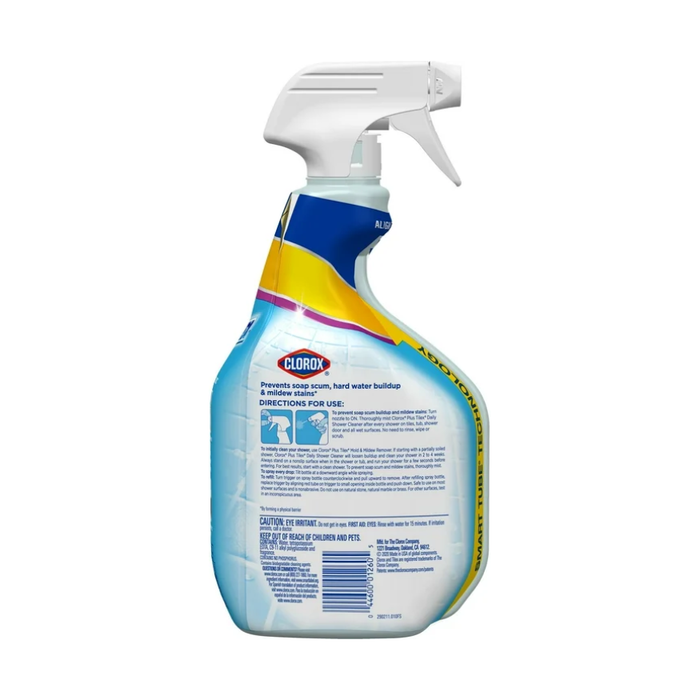 Clorox Plus Tilex Daily Shower Cleaner Spray, 32 fl oz