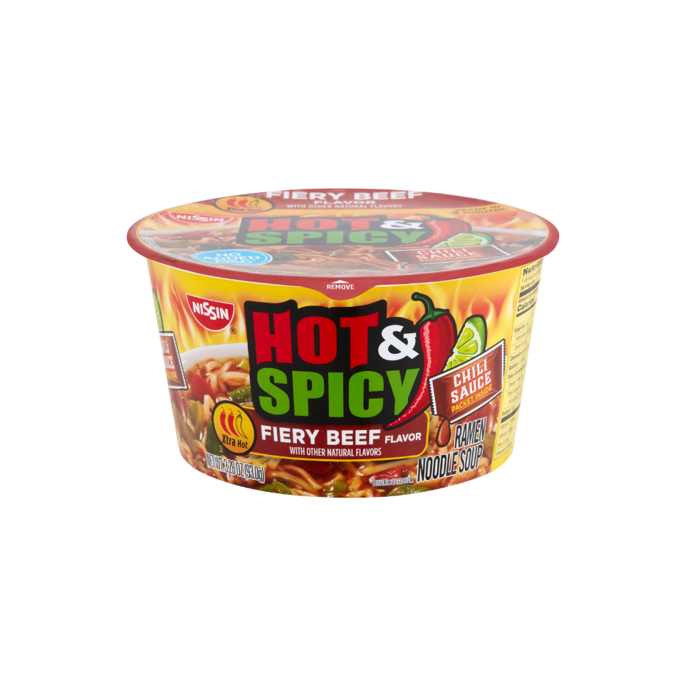 Nissin cup noodles beef in 63g