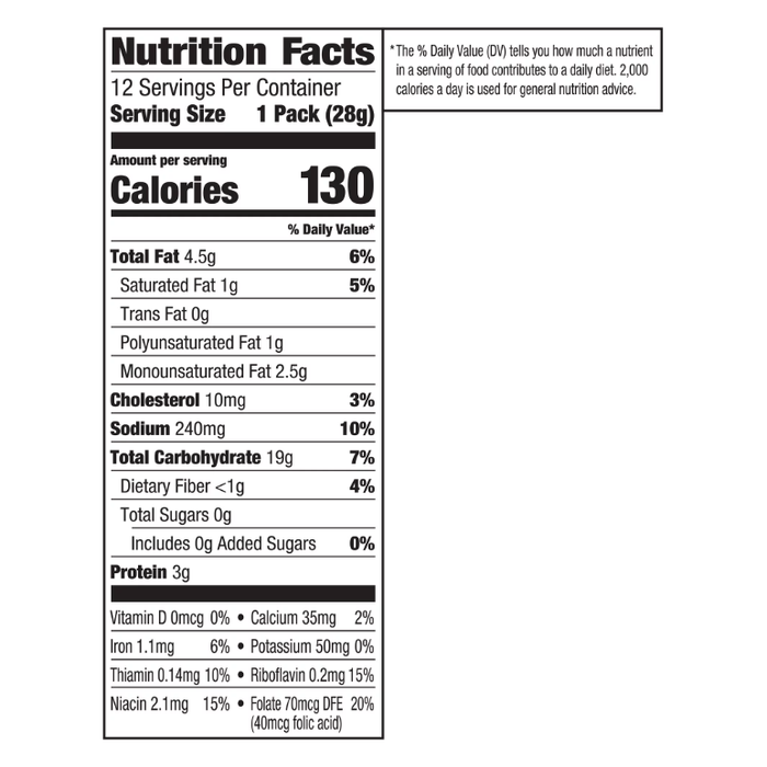 Goldfish Cheddar Cheese Crackers, Snack Packs, 1 oz, 12 CT Multi-Pack Tray