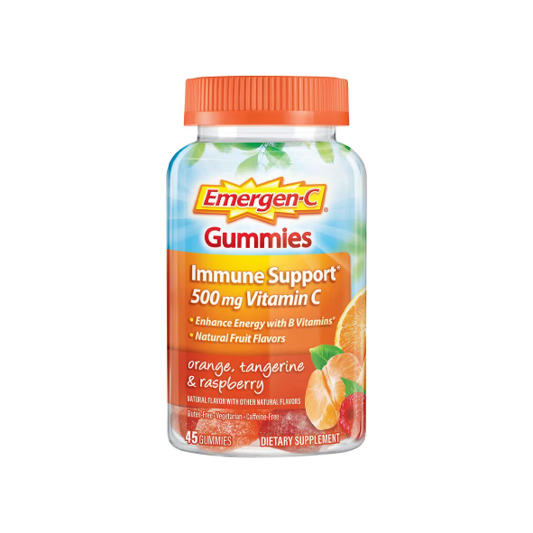 Emergen-C Vitamin C Immune Support Gummies - Orange, Tangerine & Raspb ...