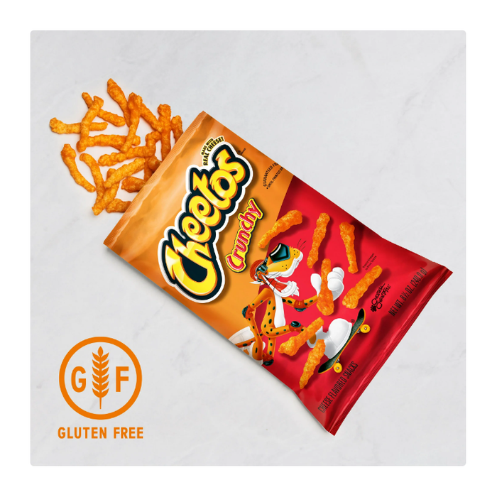 Cheetos Baked Gluten-Free Crunchy Cheese Flavored Snacks, 7.625 oz Bag