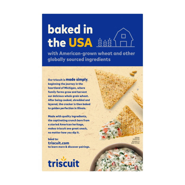 Triscuit Thin Crisps Sour Cream & Onion Whole Grain Wheat Crackers, 7.1 oz