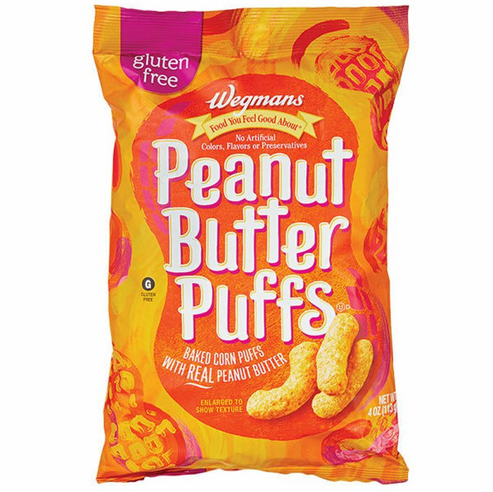 Wegmans Peanut Butter Puffs 4 Oz