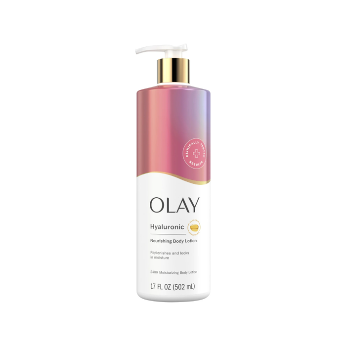 Olay Nourishing & Hydrating Body Lotion with Hyaluronic Acid, 17 fl oz