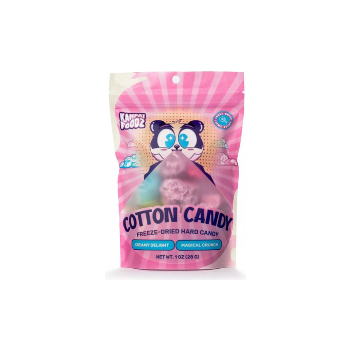 Kanpai Foodz Freeze Dried Candy - Cotton Candy - 1oz