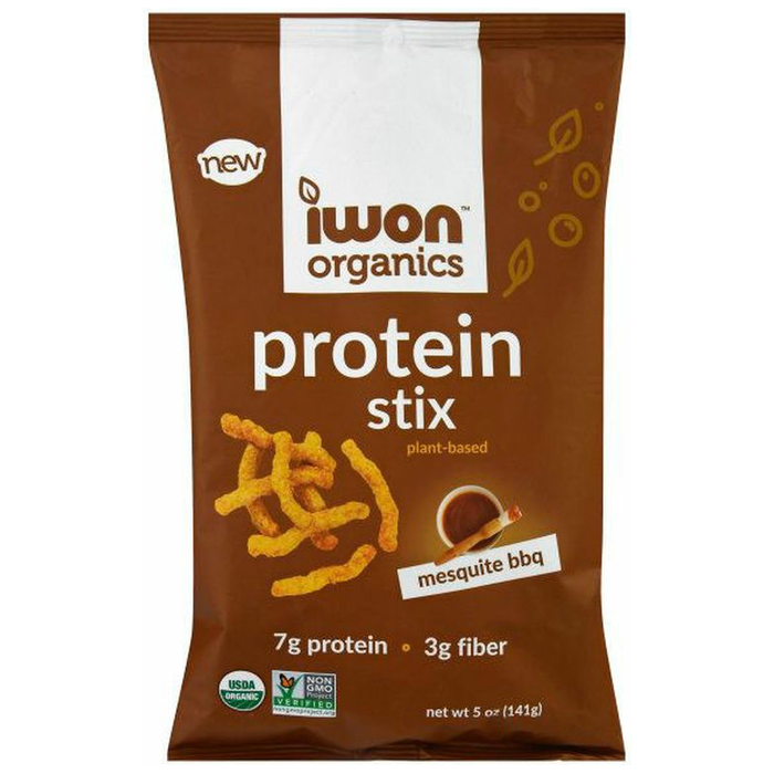 IWON Organics Protein Stix, Mesquite Bbq 5 OZ