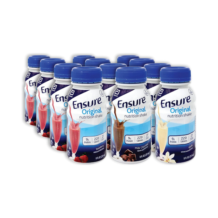 Ensure Original Meal Replacement Nutrition Shake Variety Pack 12 Pack