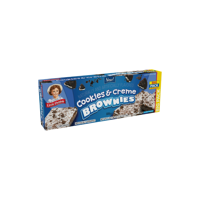 Little Debbie Big Pack Cookies & Creme Brownies