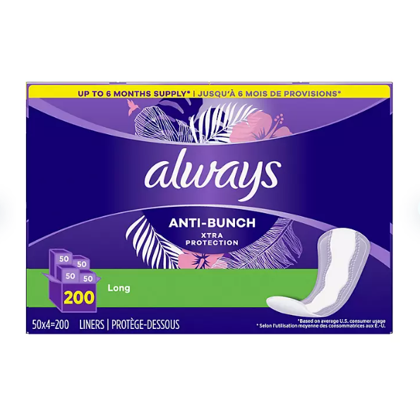 Always Maxi Extra Heavy Overnight Pads, Unscented - Size 5 (54 ct