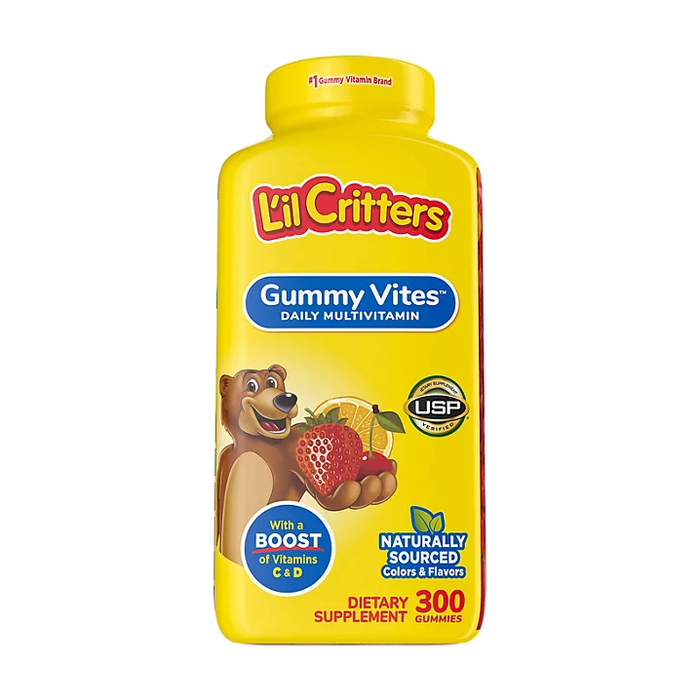 L'il Critters Gummy Vites Gummy Bears 300 ct.