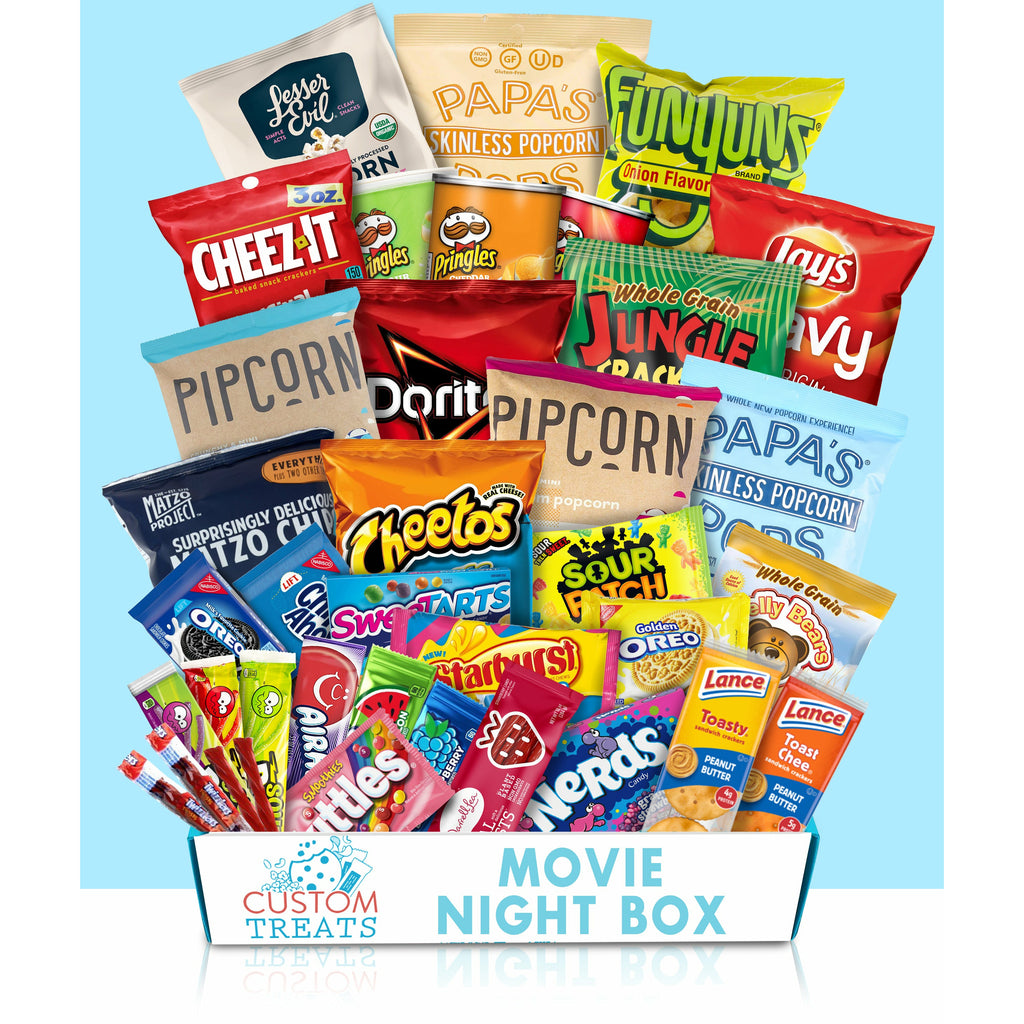 Movie Night Snack Box (25 count) — Custom Treats