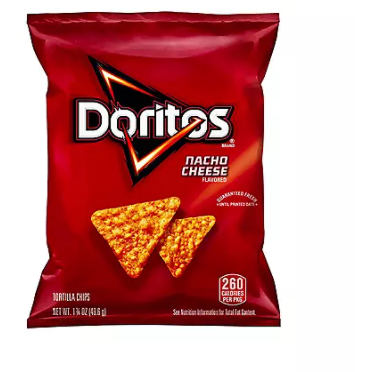 Doritos nacho cheese 1.75oz — Custom Treats