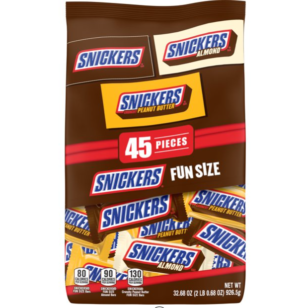 Snickers Almond Singles Size Chocolate Candy Bar