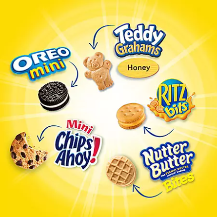 Nabisco Cookie & Cracker, Variety Pack, 1 oz, 40-count